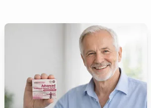 Older man representing the Vigarexx 50+ audience